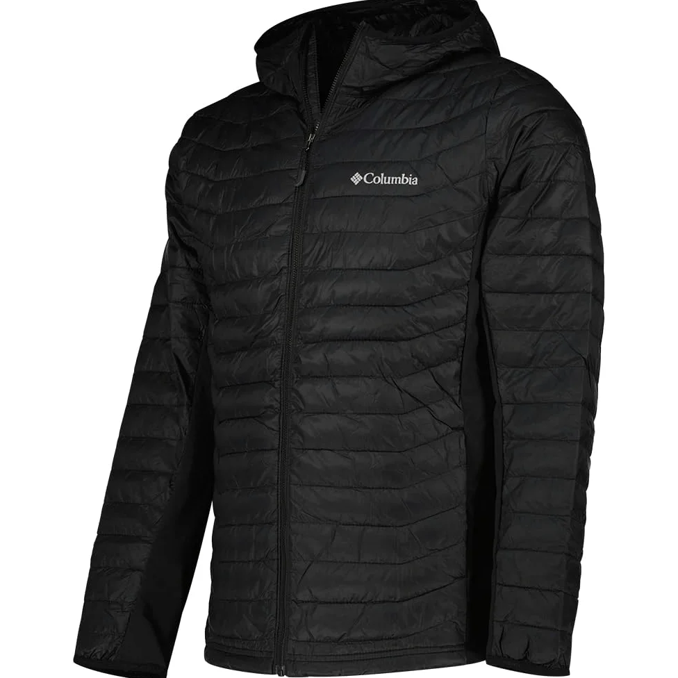 Columbia Powder Pass Hybrid Hooded Jacket, Piumino Con Cappuccio Uomo
