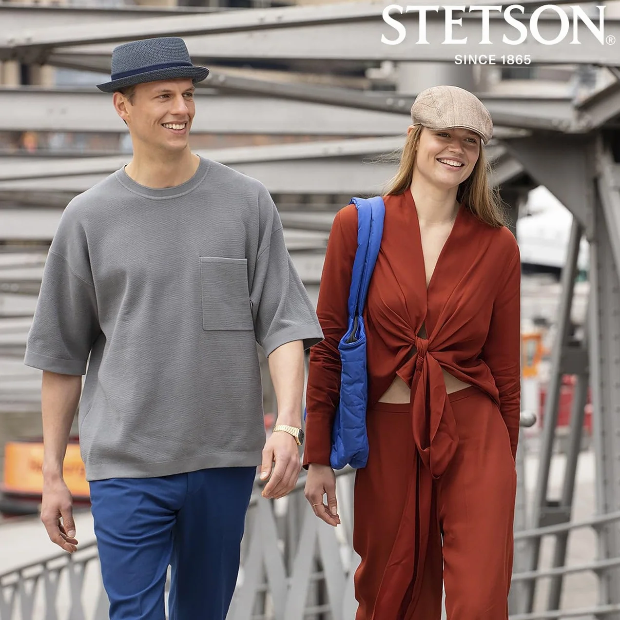 Stetson Ruviano Cappello Pork Pie di Paglia Protezione UV 40+ Unisex Primavera Estate