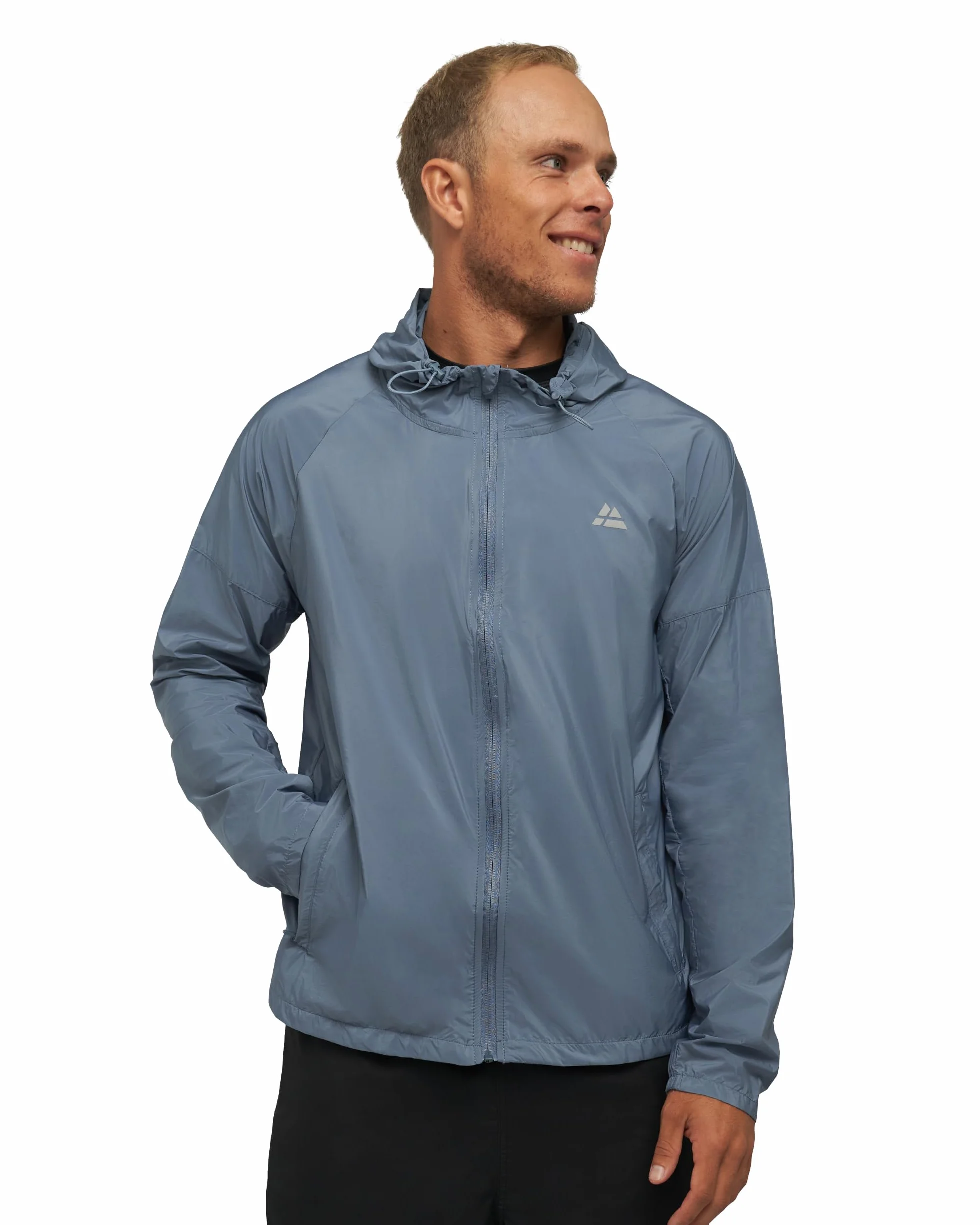 DANISH ENDURANCE Giacca a Vento Uomo, Traspirante, Antivento per Running, Trekking, Ciclismo