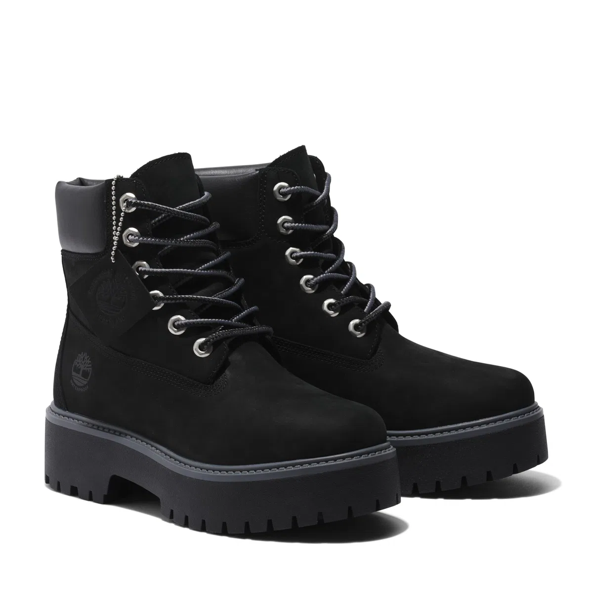 Timberland Stivali Stone Street 6 Inch Waterproof Codice TB1A5RH5015 Nero Donna