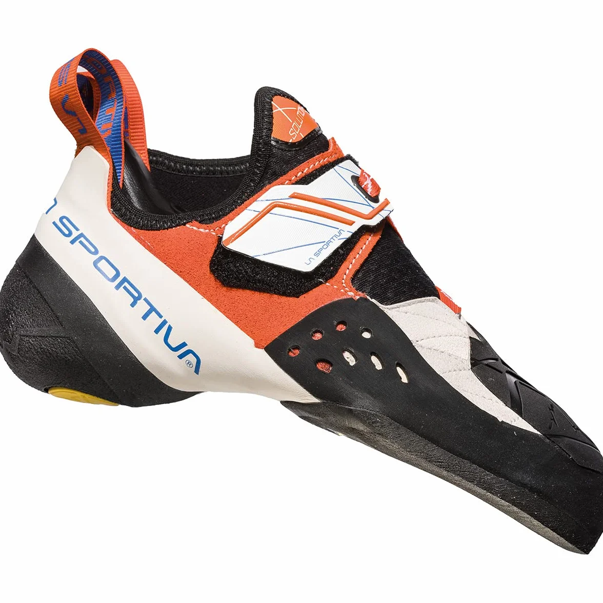 LA SPORTIVA Solution Woman White/Lily Orange, Scarpe da Arrampicata Bambine e Ragazze