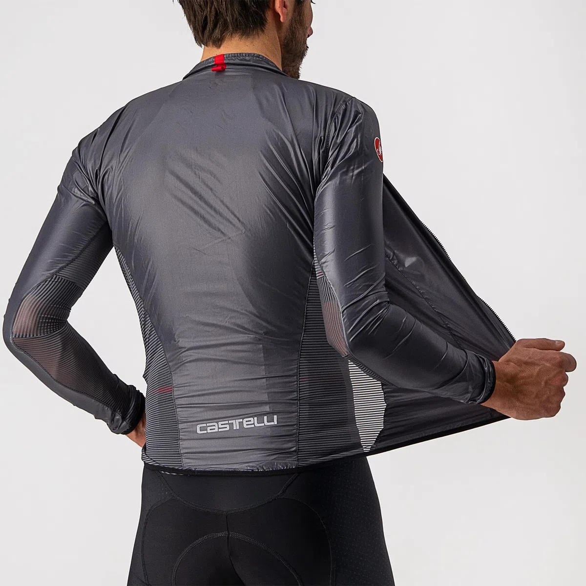 castelli Aria Shell Jacket Giacca Sportiva Uomo
