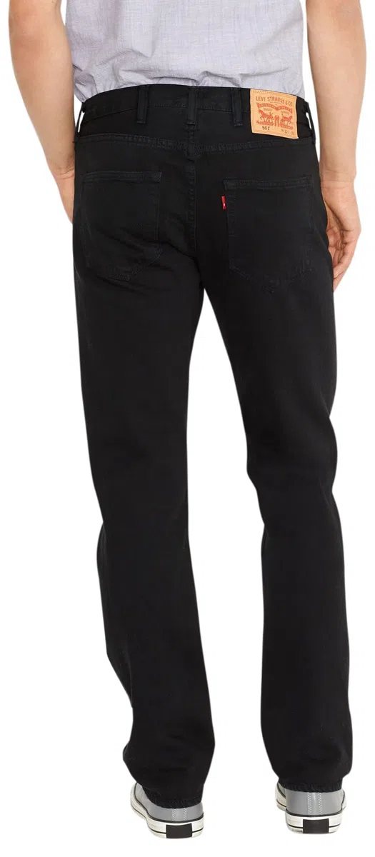 Levi's 501 Original Fit, Jeans Uomo, Stonewashed Black, 34W / 32L