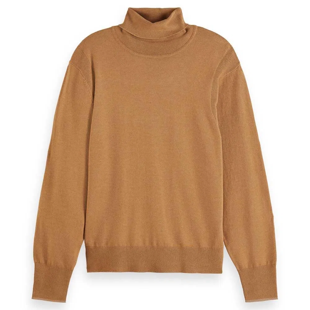 Scotch & Soda Relaxed-Fit Roll Neck Pullover Maglione Donna (Pacco da 1)