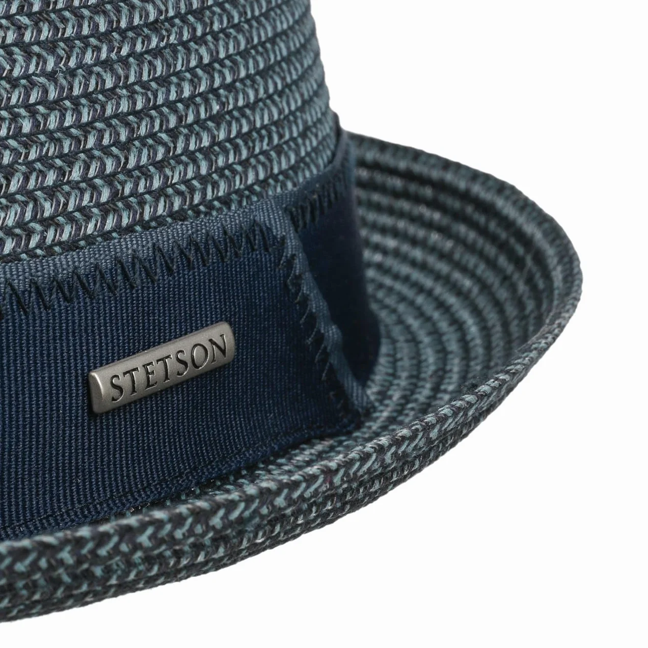 Stetson Ruviano Cappello Pork Pie di Paglia Protezione UV 40+ Unisex Primavera Estate