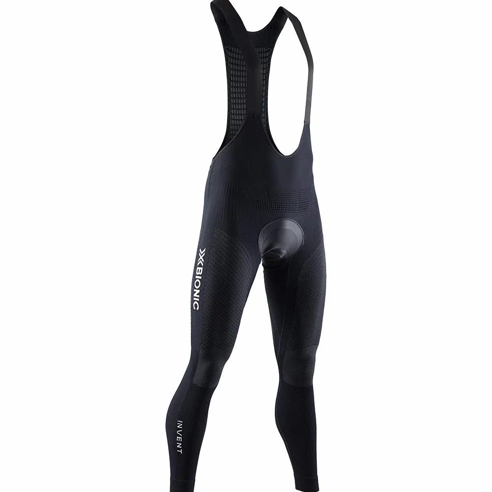 X-Bionic - Invent 4.0 Cycling Bib Pants Men, Salopette Pantaloni da Ciclismo Traspirante Uomo