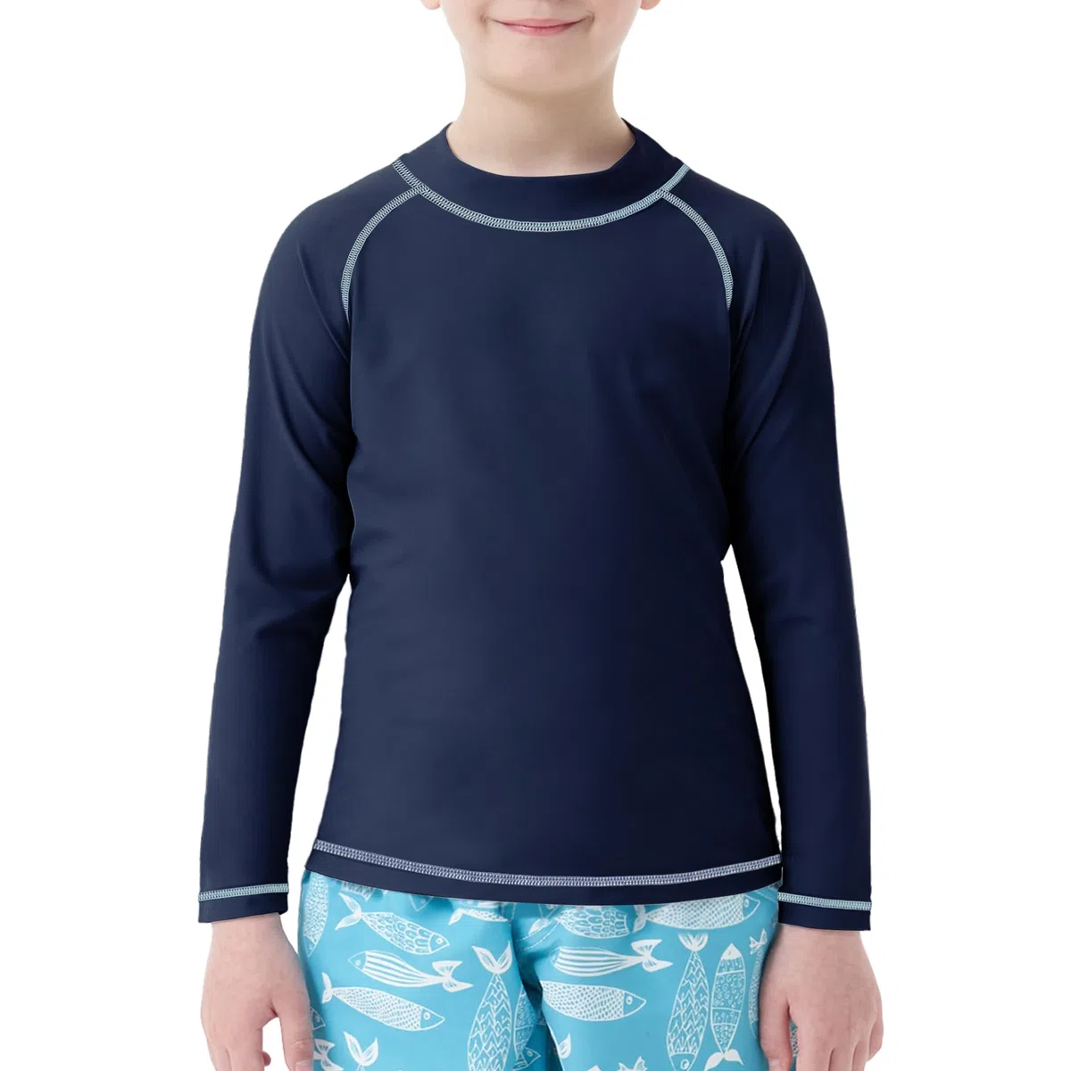 MEETWEE Maglietta da Nuoto/Muta Rash Guard per Bambini,Manica Lunga/Corta,Protezione UV,Tessuto Asciugatura Rapida,Ideale per Nuotare,Spiaggia e Sport Acquatici.