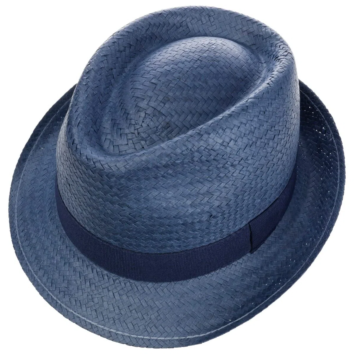 LIPODO Málaga Cappello Trilby Forma Classica Paglia Fascia Unicolore Made in Italy Unisex Primavera Estate