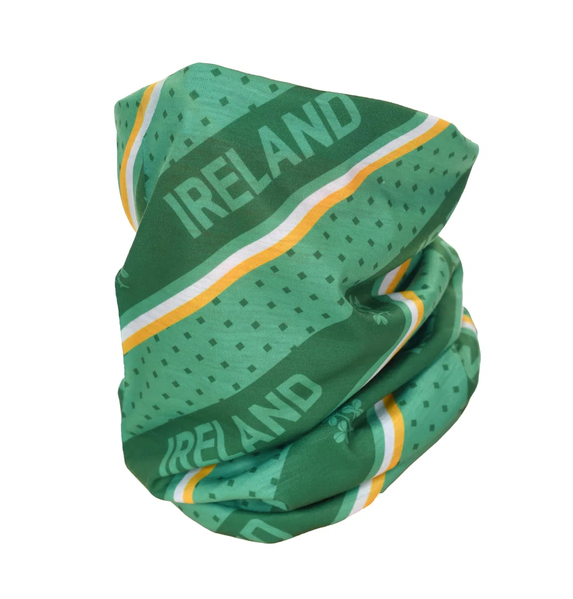 Euroscarves Sciarpa tubolare irlandese (bandana, passamontagna, maschera da sci, fascia), Irlanda, adatta a tutti, Irlanda, Fits all