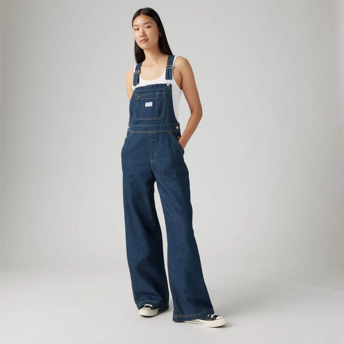 Levi's Xl Overall Jeans Donna (Pacco da 1)