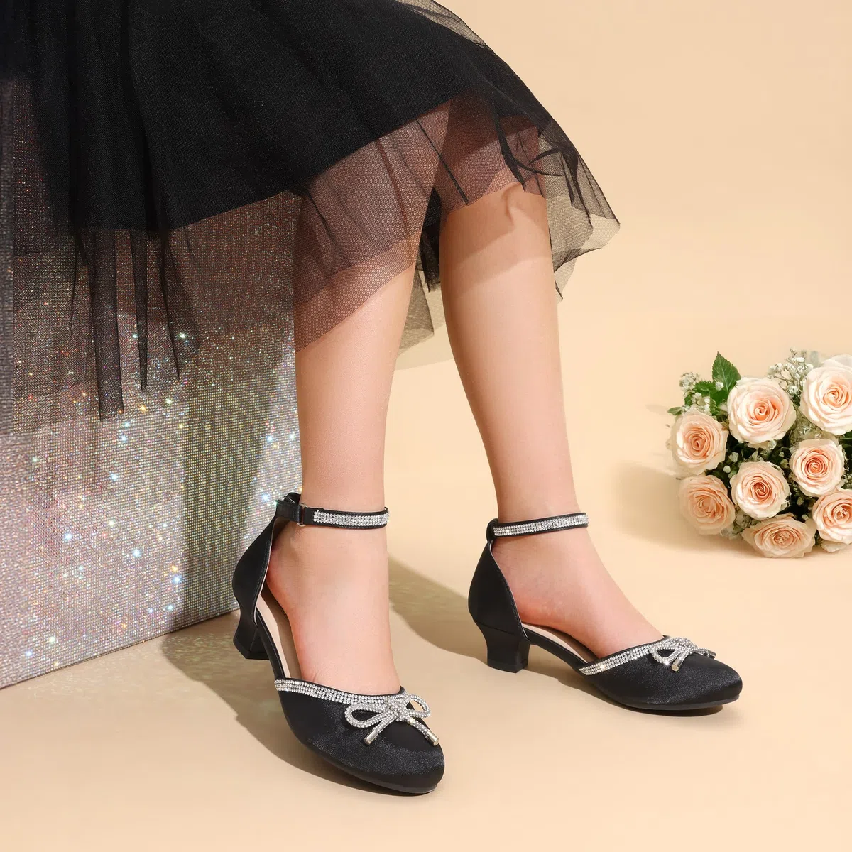 DREAM PAIRS Eleganti Principessa Ballerine Bambine Scarpe per Festa Matrimonio Lucida