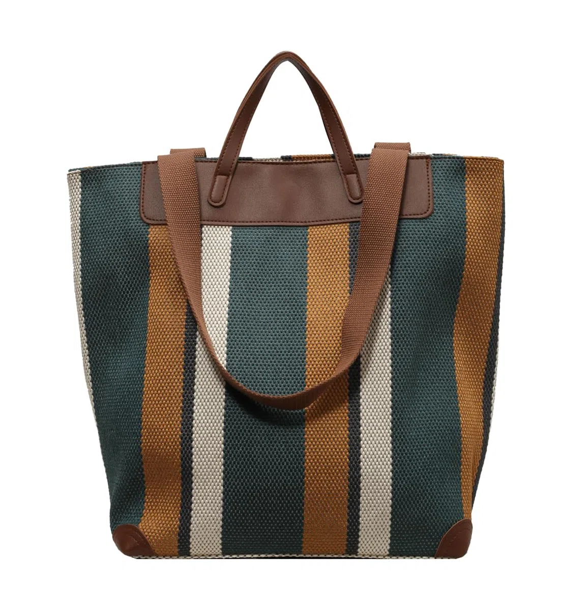 Borsa da lavoro grande da donna – Borsa a tracolla in tela per ufficio e uso quotidiano, borsa a spalla con ampio spazio di archiviazione