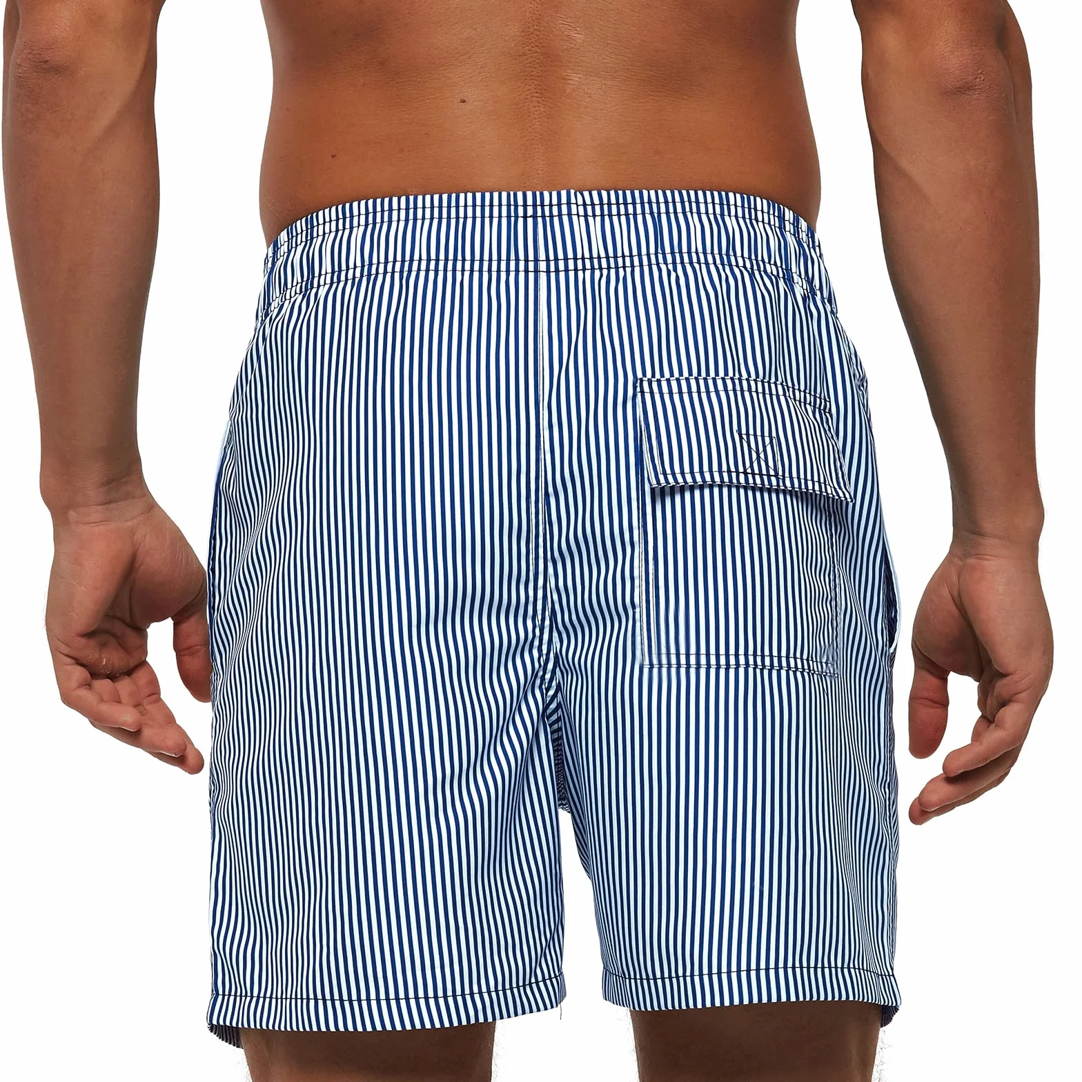 Costume Uomo Mare Costumi da Bagno Uomo Traspirante ad Asciugatura Rapida con 3 Tasche Pantaloncini da Bagno con Fodera in Rete e Coulisse Regolabile