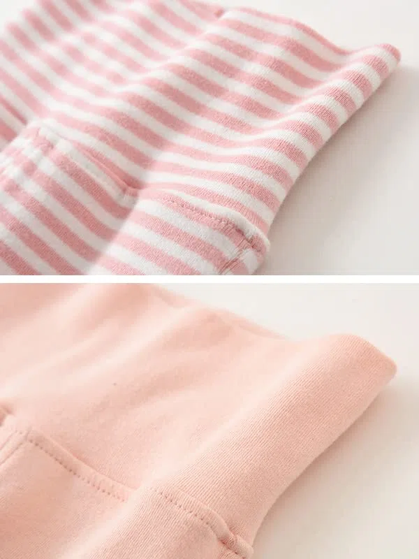 Pantaloni unisex con piedini per neonati e bambine da 0 a 12 mesi