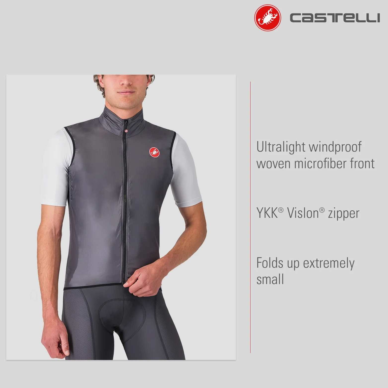 CASTELLI Aria Vest Gilet sportivo Uomo