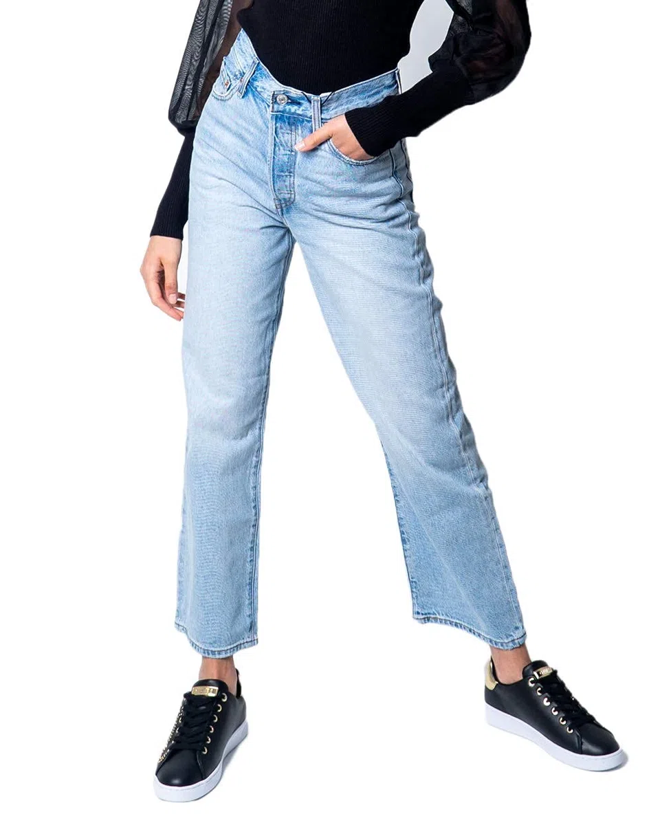Levi's Ribcage Straight Ankle Jeans Donna