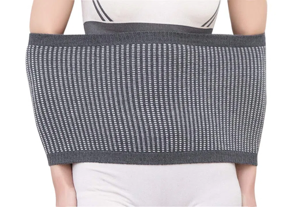 Fascia elastica termica per artrite, reumatismi, reni, lombare, addominali, per l’inverno e l’autunno, morbida e calda, con fascia di supporto per la schiena, per uomini e donne.