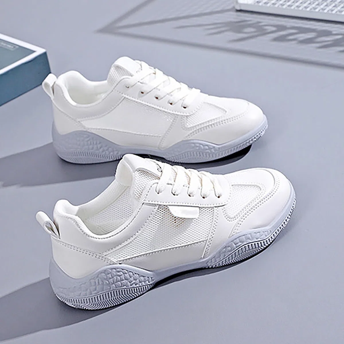 Scarpe Ortopediche Donna, Scarpe per Piede Piatto, Plantare anatomico, Memory Foam, pianta Larga, Antiscivolo, Ideali per Lavoro, Camminata, Palestra