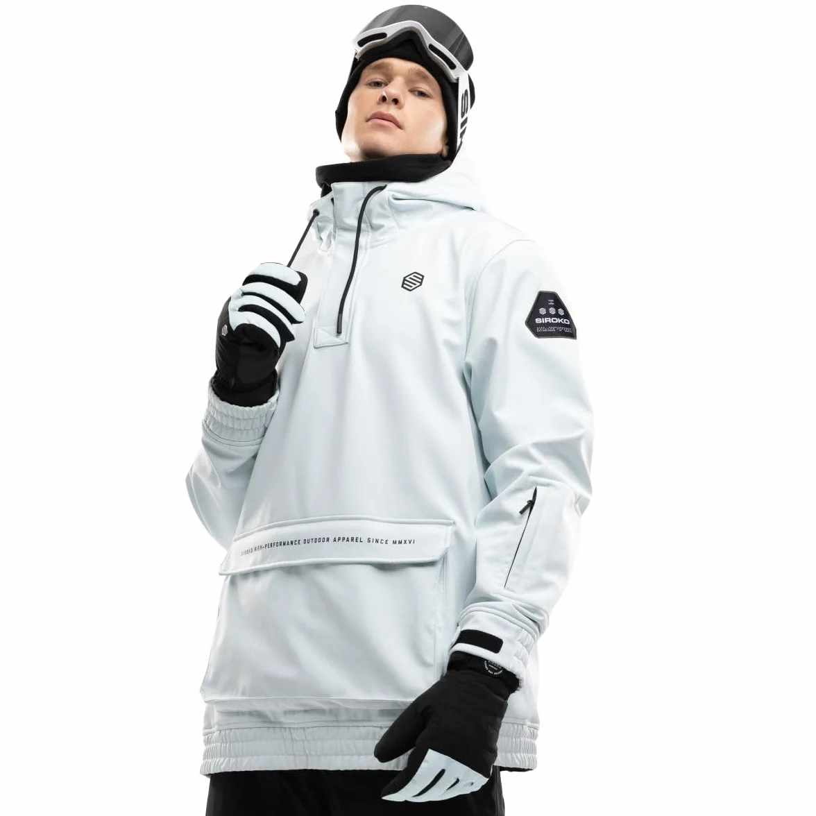 SIROKO - Giacca da Snowboard con Tasca a Marsupio W3 Shiga