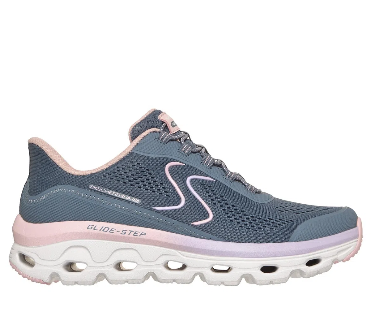 Skechers Donna Glide-Step Sole Slip-in ALLENATRICE
