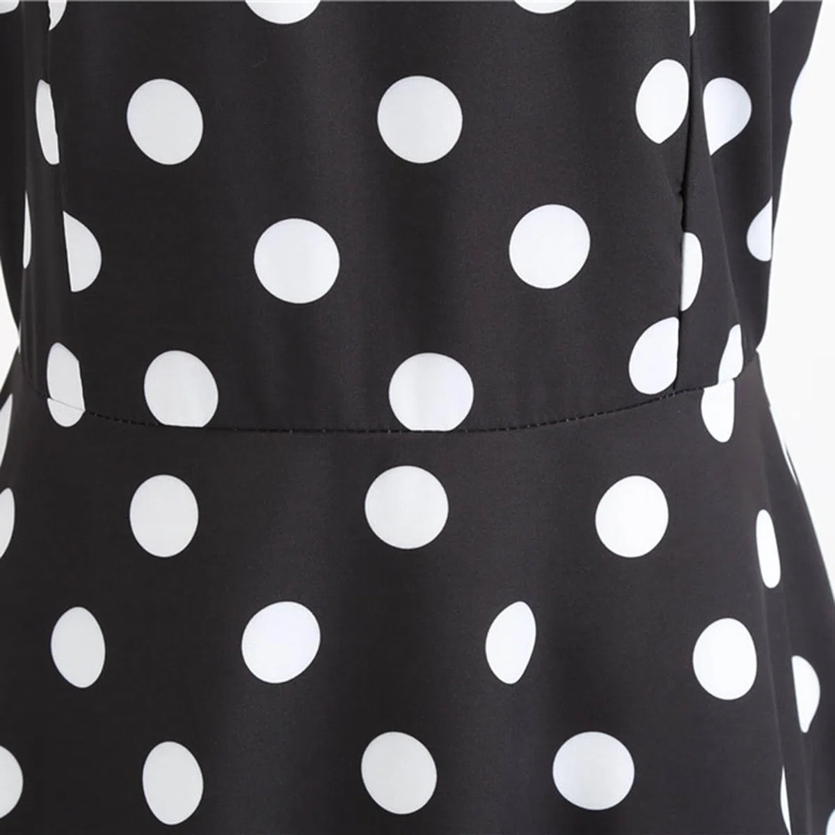 Rockabilly, Abito da Donna Vintage Anni '50, Senza Maniche, A Pois, Stile Coctail, alla Moda degli Anni '60, con Spalline Sottili, Tunica, per Feste, Balli, Costumi di Carnevale Bello