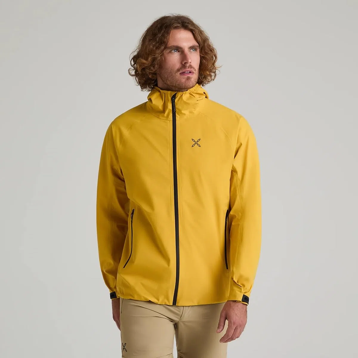 MONTURA Shelter Jacket, Giacca da uomo a 3 strati, impermeabile, traspirante, in materiale riciclato