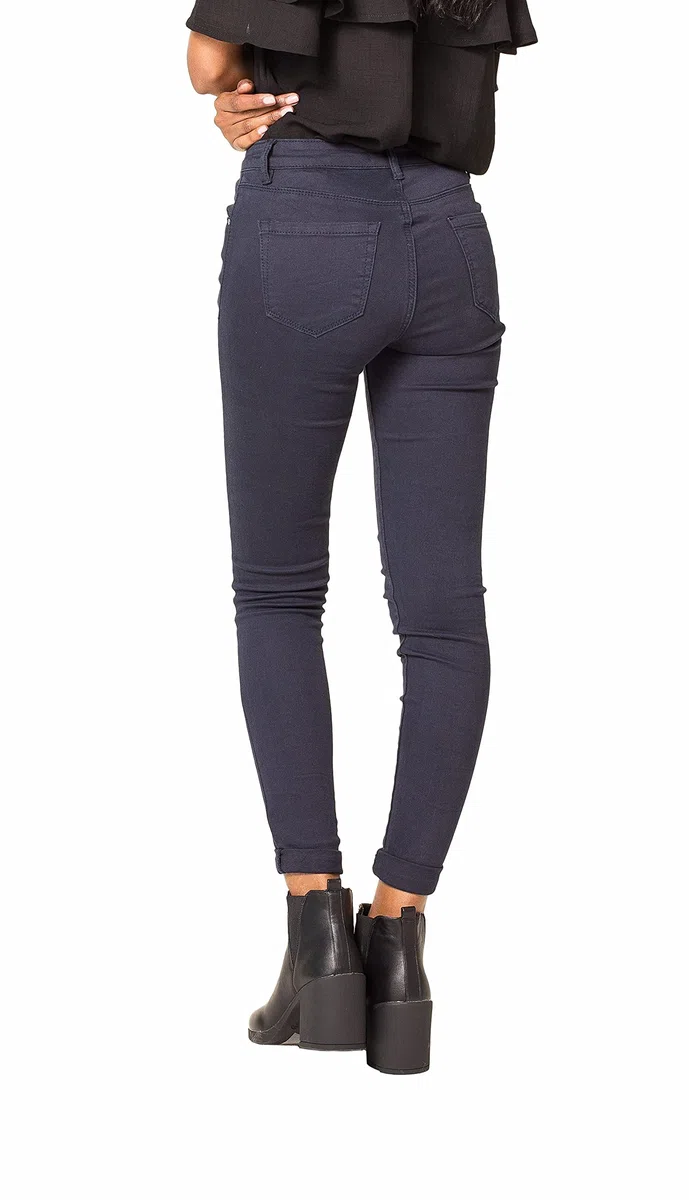 Nina Carter P109 Jeans da donna skinny Fit, a vita alta, slim