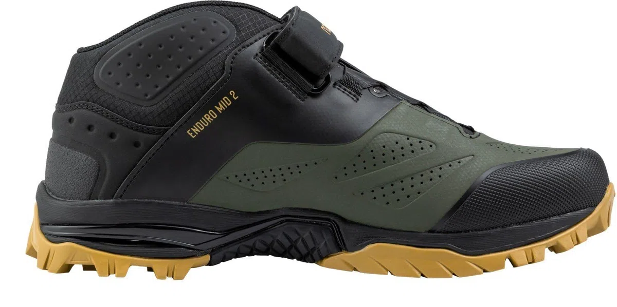 Northwave Enduro Mid 2 - Scarpe MTB Unisex, Suola X-Fire Michelin, Chiusura SLW3 con Strap, Protezione Caviglia