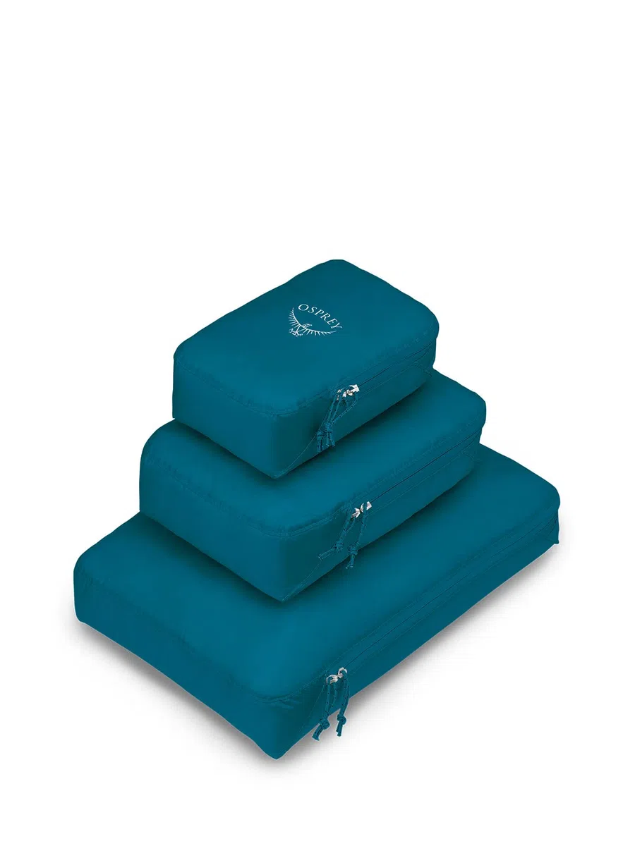 Osprey Ultralight Cubo organizer, 15L, Waterfront Blue, Set