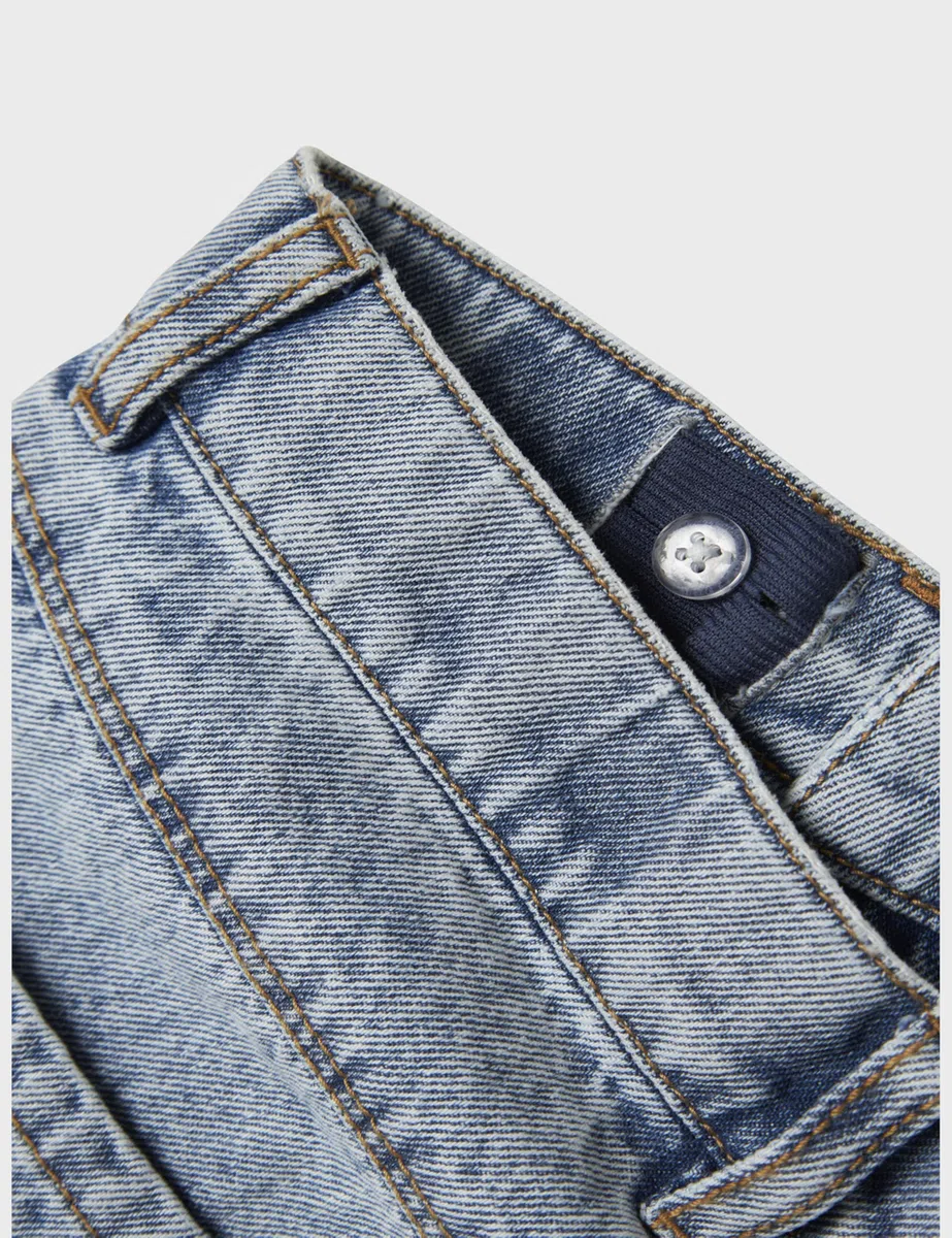 NAME IT - Nkfbella Skater Destroy Jeans 5288-im N, Nkfbella Skater Destroy Jeans 5288-Im N Bambine e Ragazze