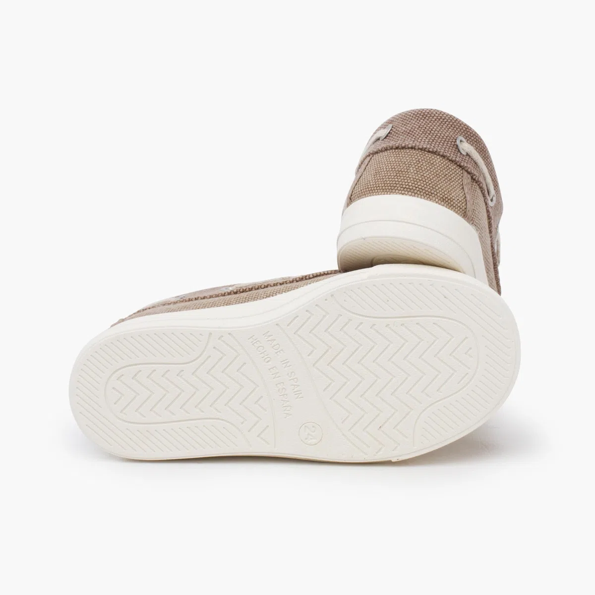 Scarpe da Barca Estivi Tela Organica per Bambini