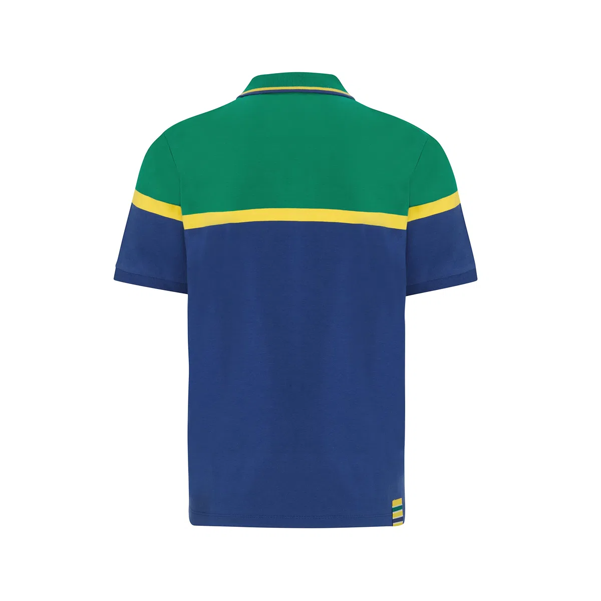Ayrton Senna - Collezione ufficiale – Polo da uomo a righe – Navy