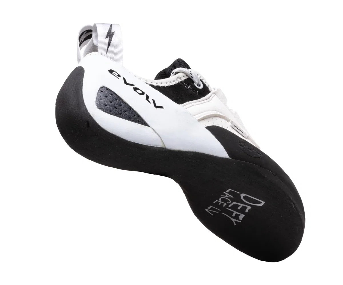 Evolv Unisex Defy Lace LV Scarpe da Arrampicata, Gray-White, 40