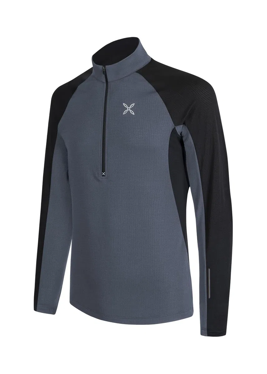 Run Soft Zip Maglia