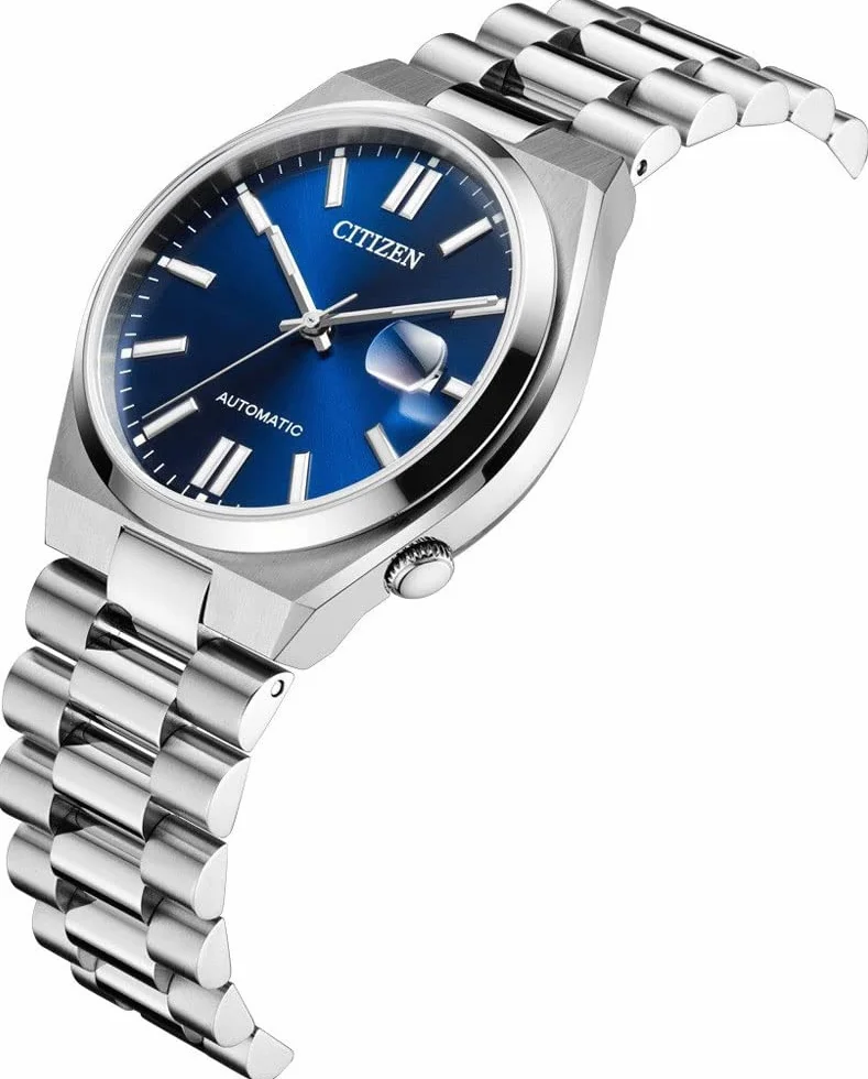 Citizen Men's Analogue Automatic Watch with a Stainless Steel Band Tsuyosa