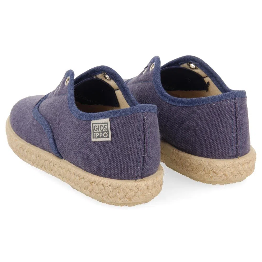 GIOSEPPO Espadrillas Grigie Tipo Oxford Bambino
