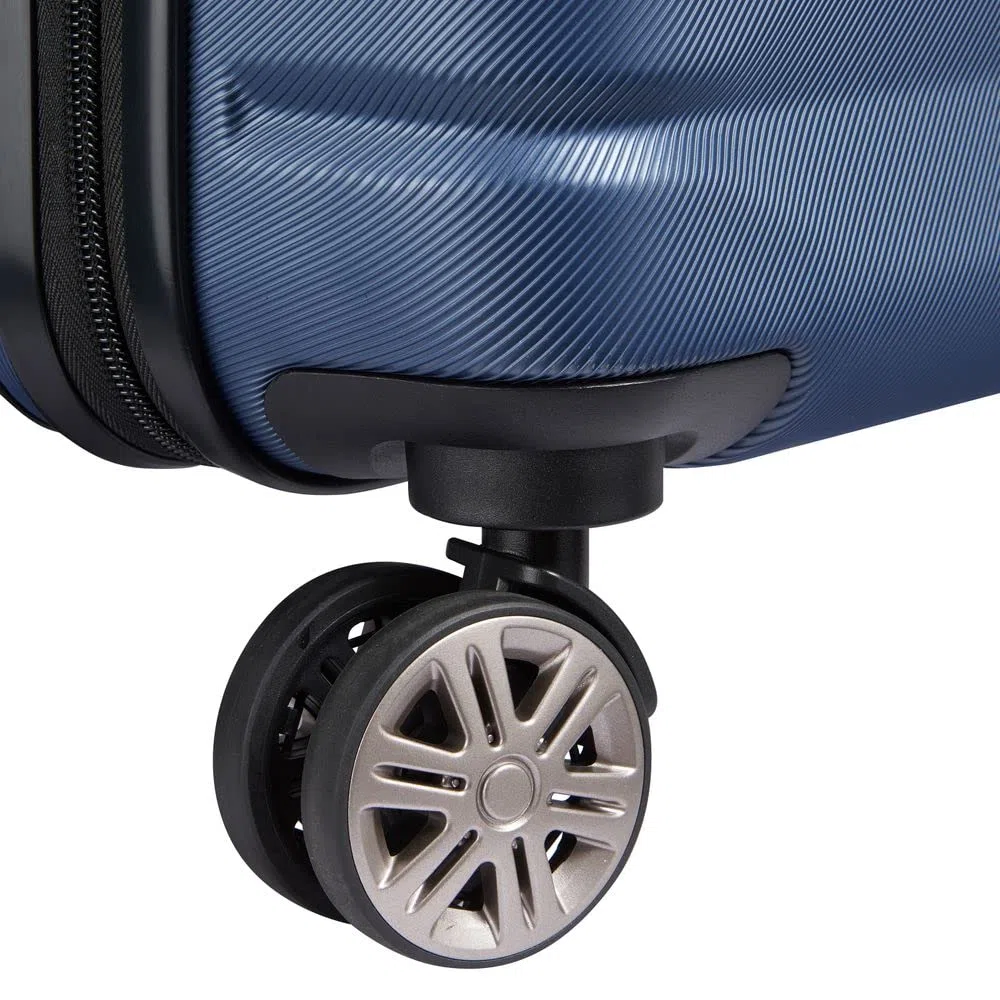 DELSEY PARIS Meteor - Valigetta per cabina sottile, 4 ruote doppie, 55 cm, unisex, per adulti, viola 08 (viola), 55 cm