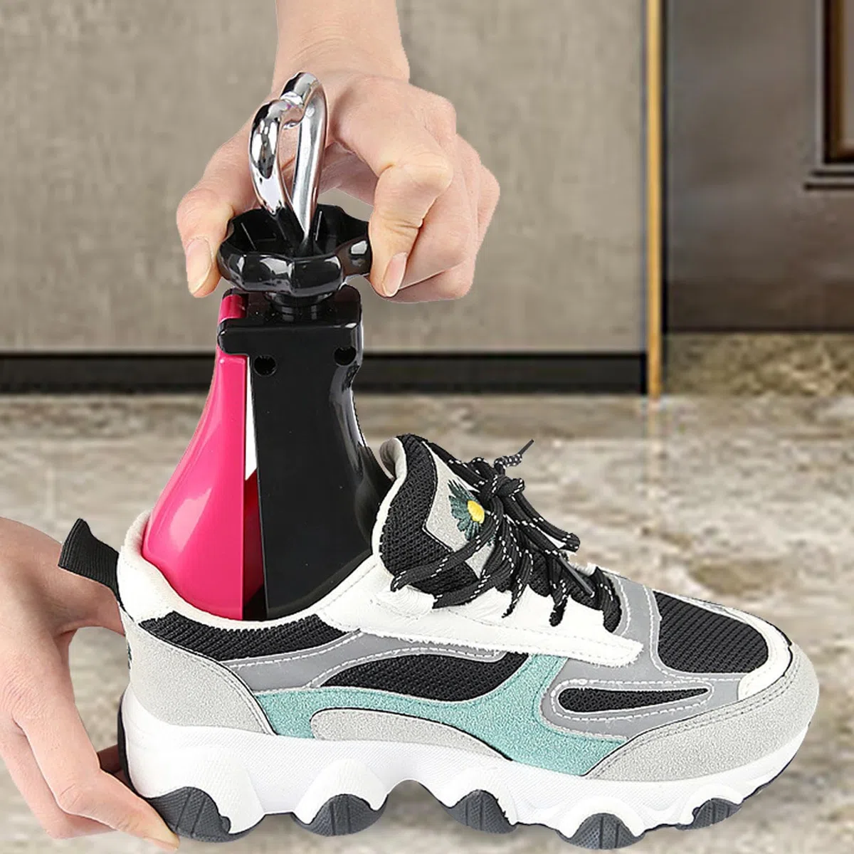 Generico Barella Per Scarpe Da Donna - Espansore Regolabile A 4 Vie Per Scarpe E Stivali, Allarga Scarp Con Alto | Estensore Professionale Per Calzature Donna Per Casa Negozio Viaggi Conservazione