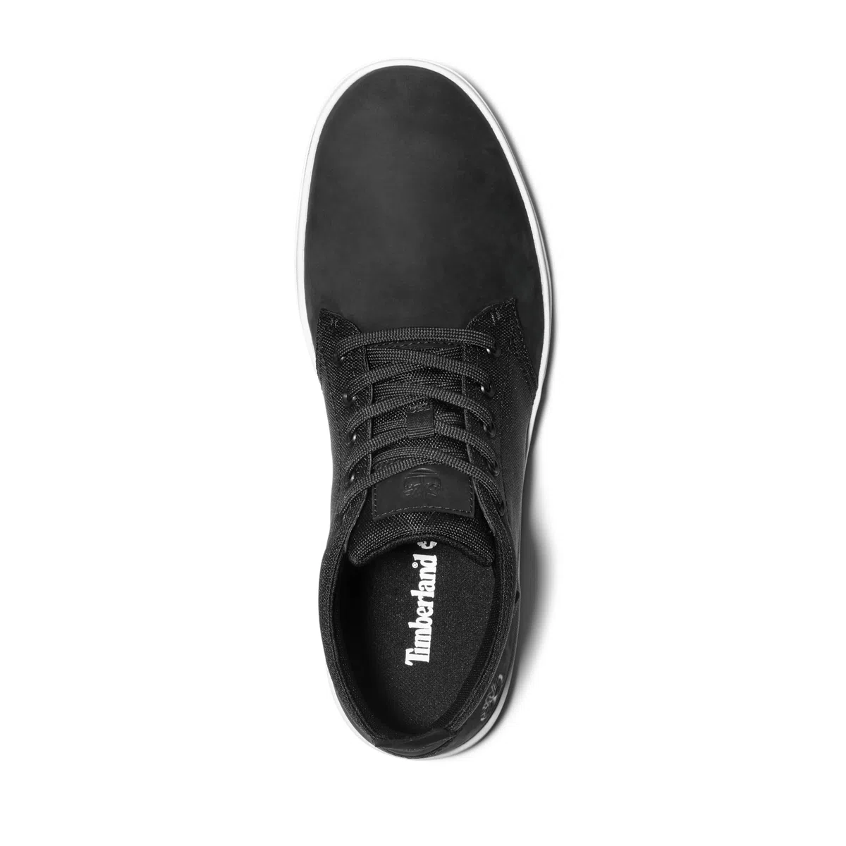 Timberland Men's Davis Square Mid Lace Up Sneaker BlackHigh-Top Sneakers