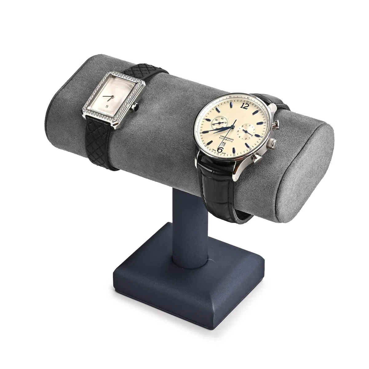 Oirlv Stand Per Gioielli A T In Microfibra Di Pelle Pu Per Gioielli, Orologi,Fasce Per Capelli,Braccialetti
