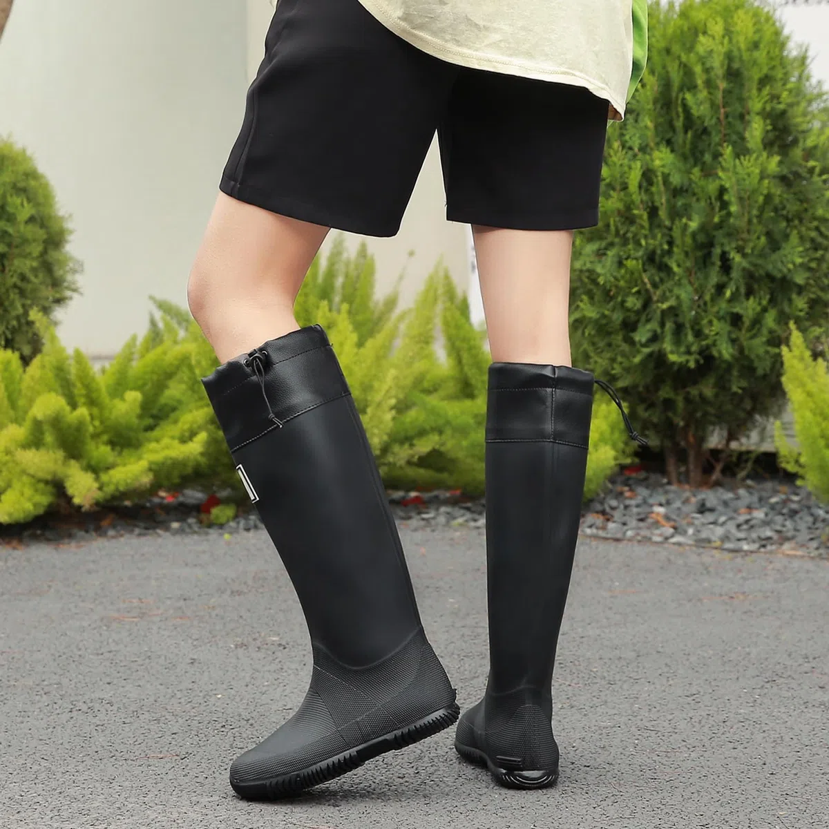 Stivali Gomma Uomo, Impermeabili Comode Alti Stivali Pioggia Donna, Stivali Antinfortunistica Stivaletti Boots Giardinaggio Galosce Pesca Caccia Per Esterni