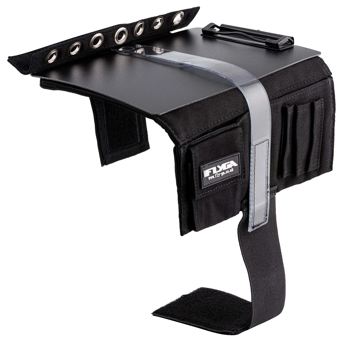 FlyGA Aviation Pilot Kneeboard – Design in tessuto resistente – Adatto per documenti A5, include spazio di archiviazione