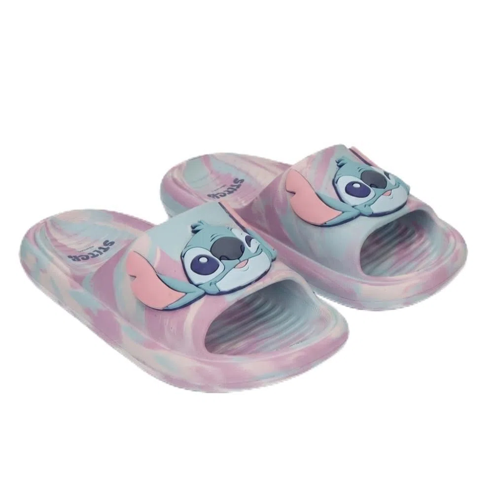 CARTOON Ciabatte Stitch Bambina/Donna 100% EVA Leggere Antiscivolo Sandali Comodi Casa Mare Piscina Impermeabili Ergonomiche Design Kawaii Idea Regalo Disney