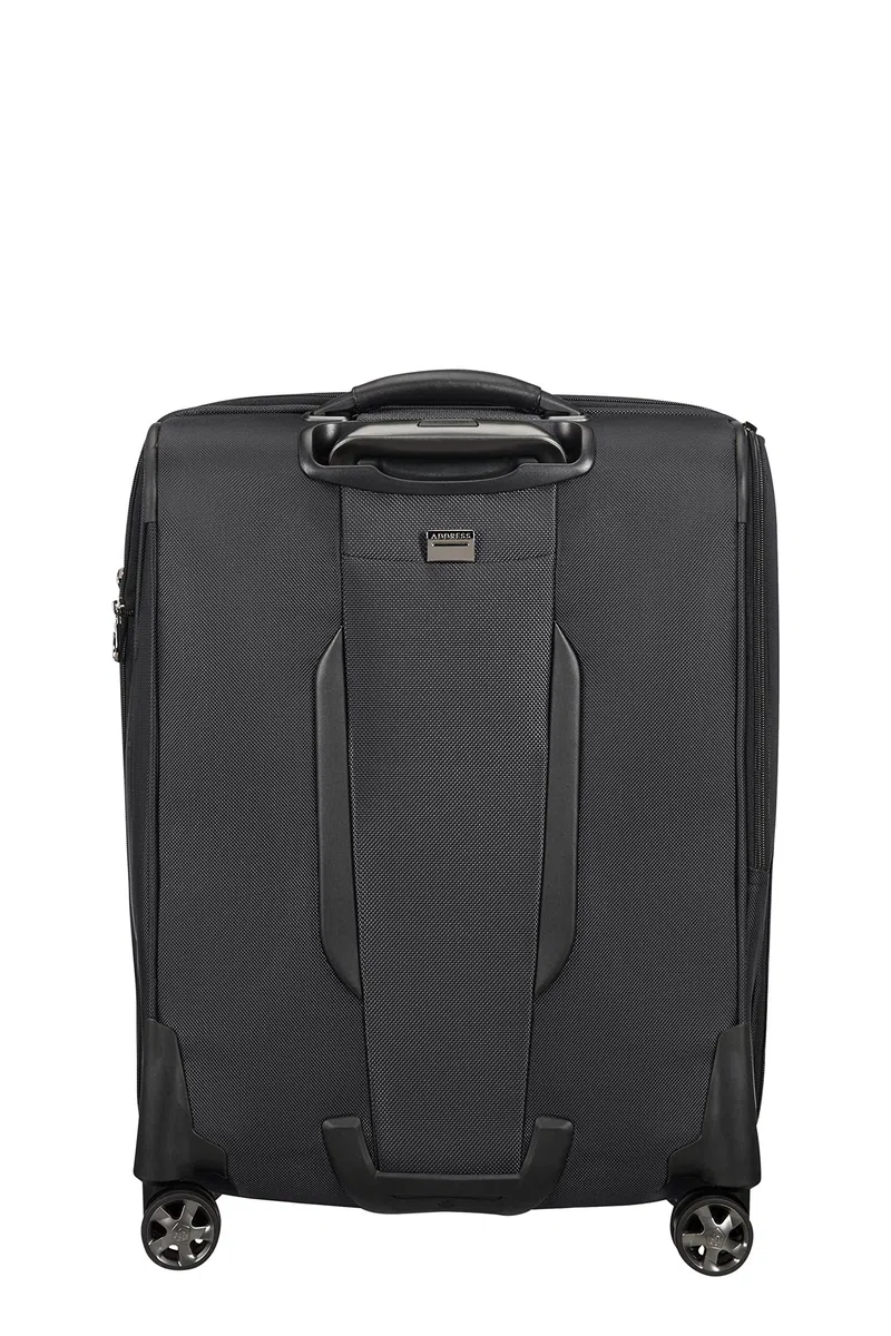 SAMSONITE PRO-DLX 5 - Spinner 55 cm Expandable 40.5/51.5 L 3.2 KG Bagaglio a mano, cm, 51.5 liters, Nero (Black)