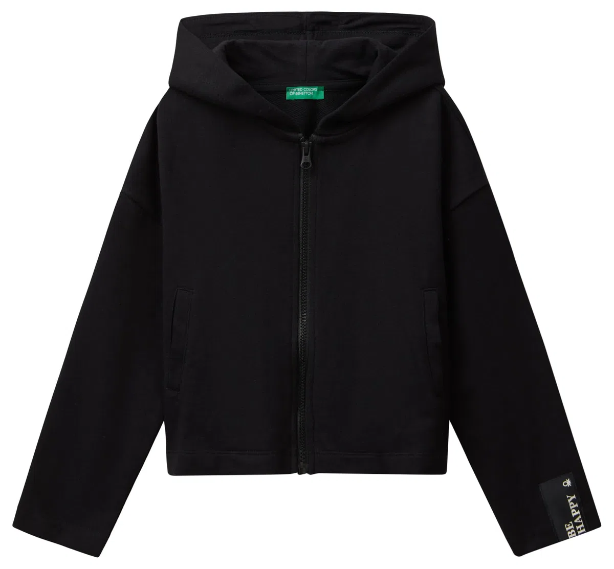 United Colors of Benetton Felpa con Cappuccio Bambine e Ragazze