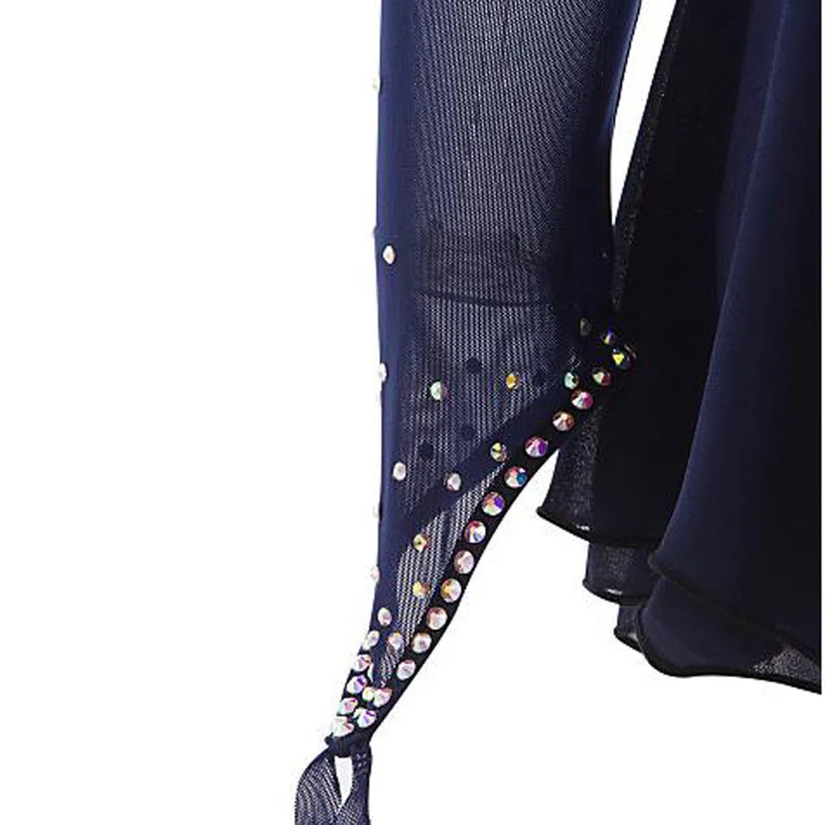 LIUHUO Gonna da Pattinaggio da Donna, Costume da Pattinaggio per Ragazze, Semplice, generoso, Pattinaggio Artistico, Vestito da Donna, Marina Militare, S