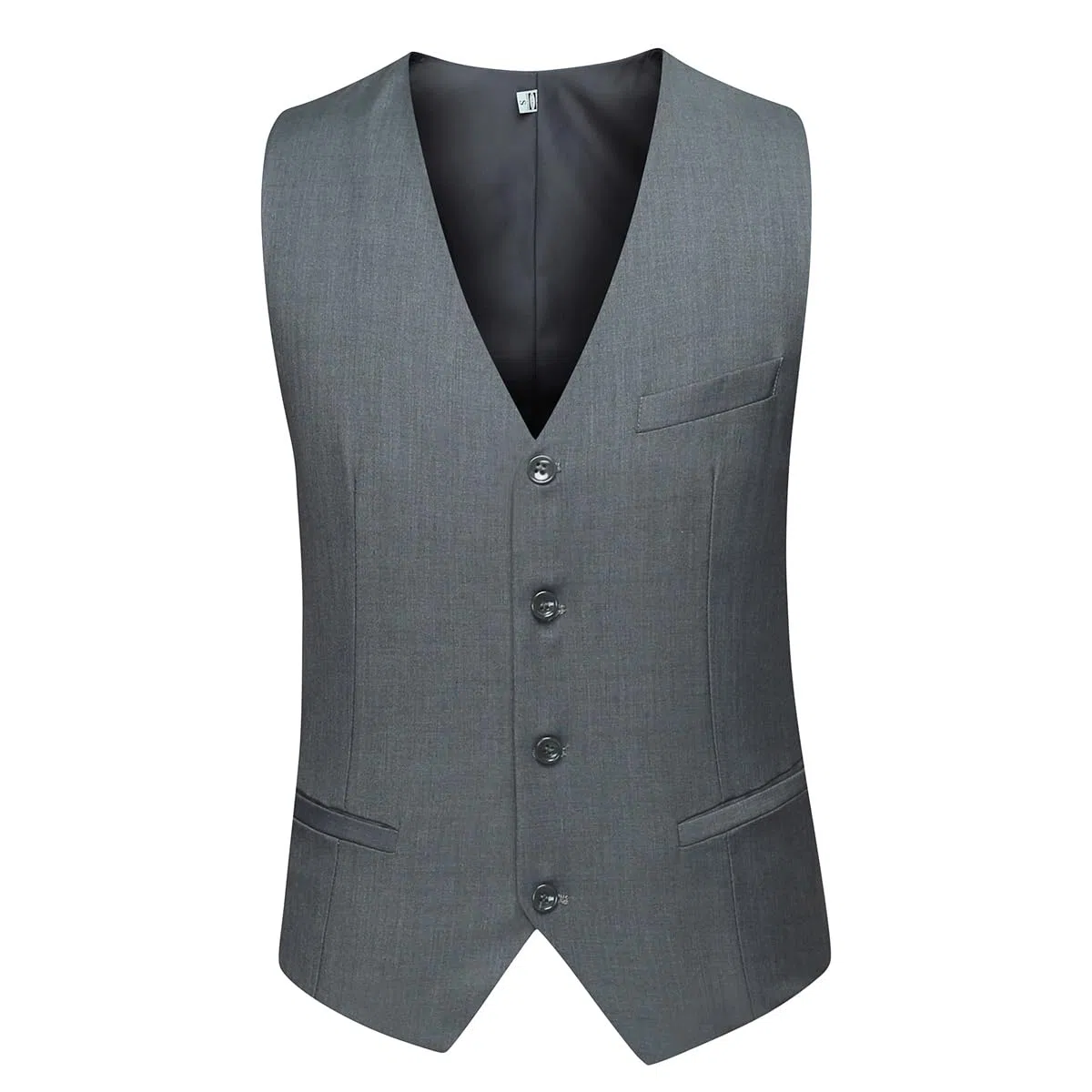 Allthemen Abito da Uomo 3 Pezzi Completo da Sposa Slim Fit Giacca a Un Bottone Formale Blazer Pantaloni Gilet
