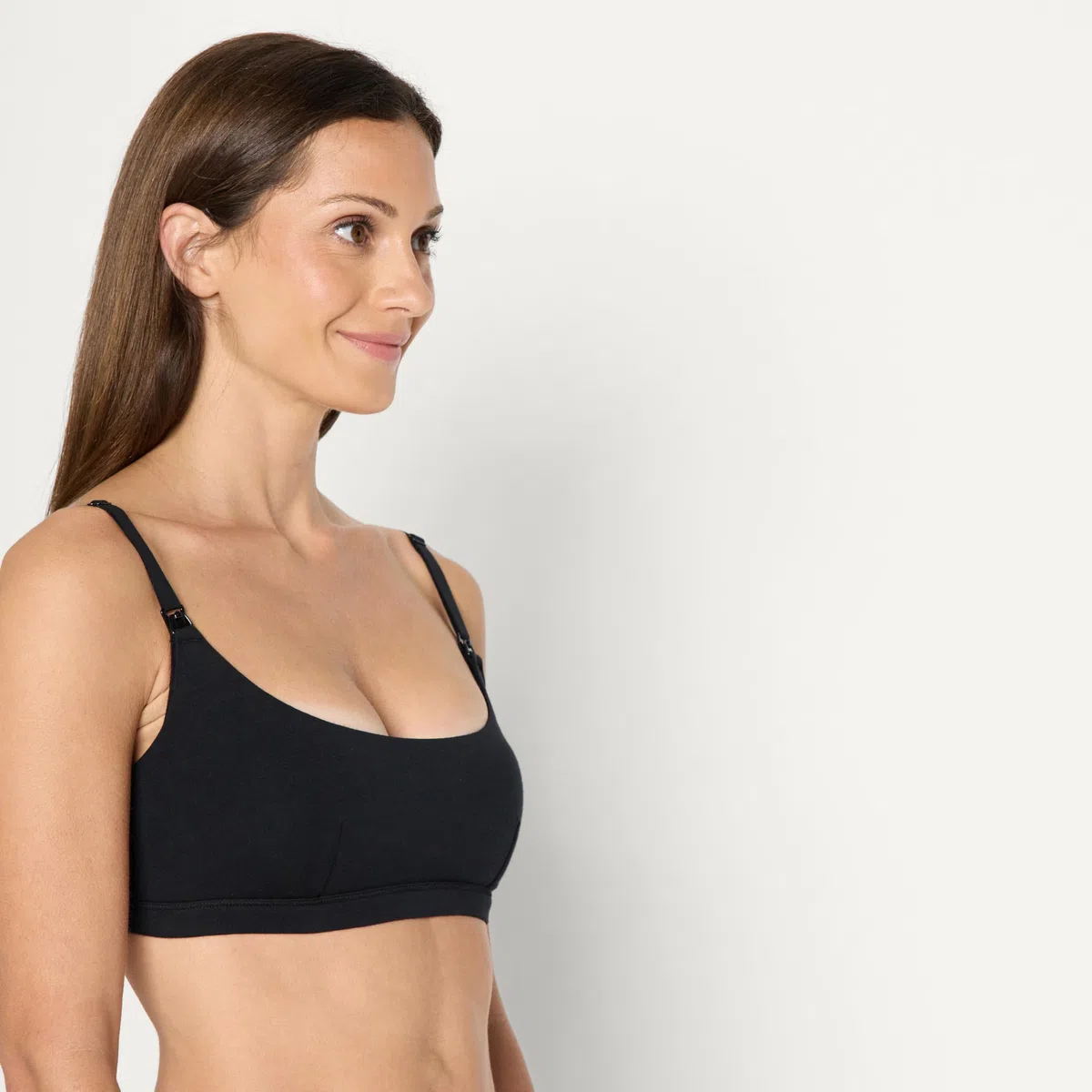 Amazon Essentials Reggiseno da Allattamento in Jersey di Cotone Donna, Pacco da 2