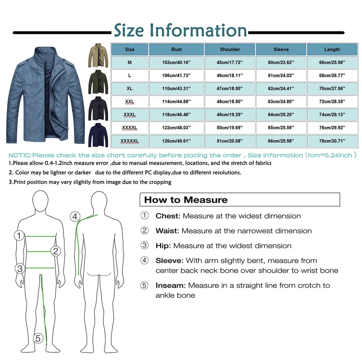 uxxnjfg Giacca Antivento Uomo Leggera Taglie Forti Giacca Estiva Militare Comodo Casual Giubbino A Vento Bomber di Transizione Jacket