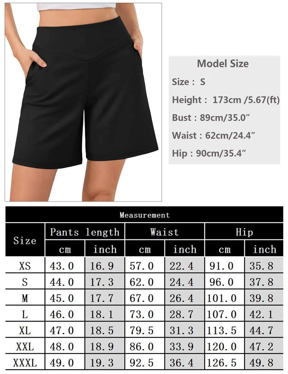 Terecey Pantaloncini Palestra Donna Sportivi Vita Alta Asciugatura Rapida Traspiranti Tinta Unita Abbigliamento Fitness Running Estivi Shorts Donna XS-3XL